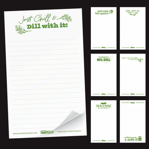 Pickle Lover Notepad